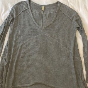 Free People Loose Cable Knit Sweater